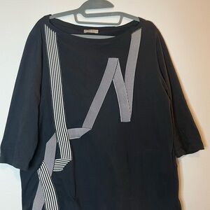 Bottega Veneta cotton ribbon detail top